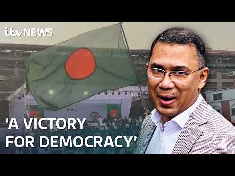 New era for Bangladesh after centre-right BNP wins election landslide | ITV News
