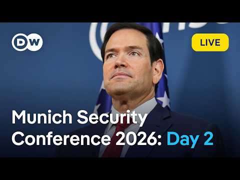 Live: MSC Day 2: Chinese Foreign Minister Wang Yi | DW News