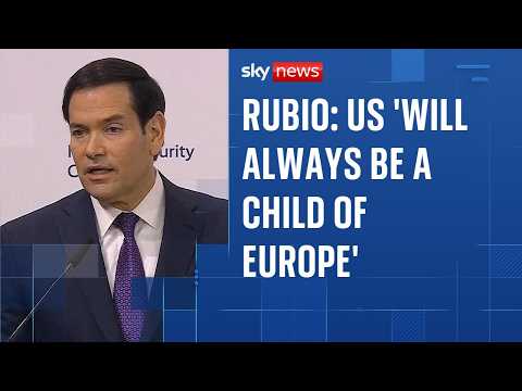 In full: Marco Rubio addresses Munich Security Conference
