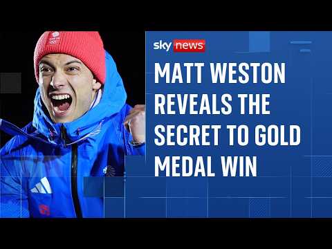 Matt Weston admits he’s got to buy ‘a lot of beer’ after Winter Olympics gold medal win