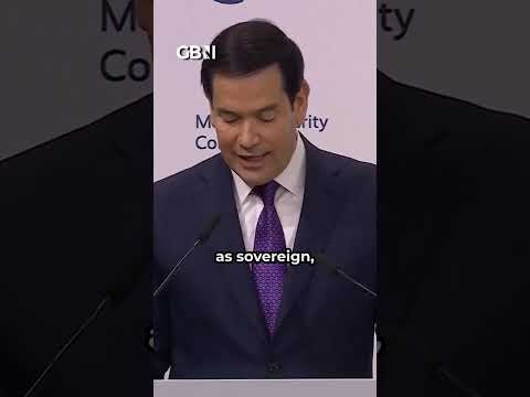 USA and Europe “BELONG TOGETHER”, says Marco Rubio