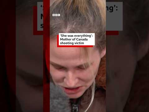 ‘She was everything’: Mother of Tumbler Ridge shooting victim 12-year-old Ticaria Lampert. #BBCNews