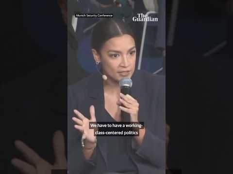 AOC says Trump is pushing world toward authoritarian era at Munich Security Conference