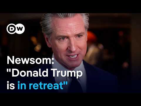 California governor Gavin Newsom: Donald Trump is “increasingly weak” | DW News