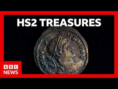 WEEKEND Treasures found on HS2 route stored in secret warehouse | BBC News