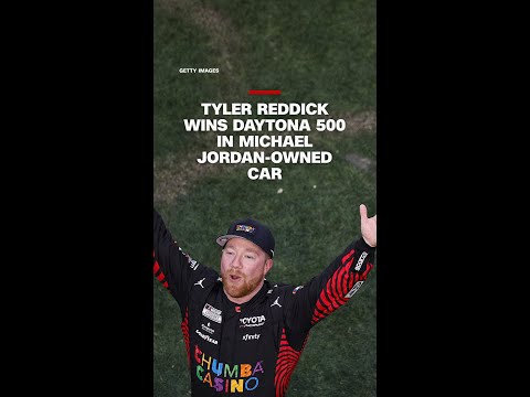 Tyler Reddick wins Daytona 500 in Michael Jordan-owned car