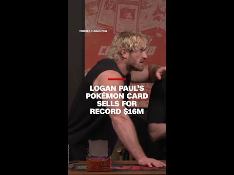 Logan Paul’s Pokémon card sells for record $16 million