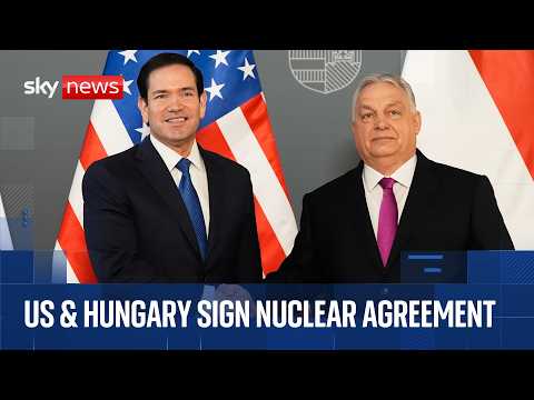 Viktor Orban and Marco Rubio hold joint news conference