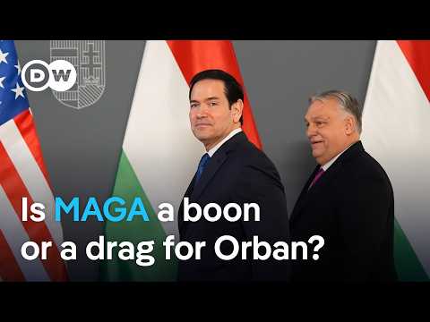 Rubio meets with pro-MAGA Hungarian leader Orban ahead of elections | DW News