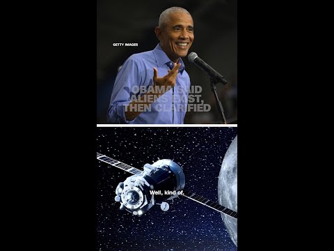 Obama said aliens exist on a podcast then posted to clarify