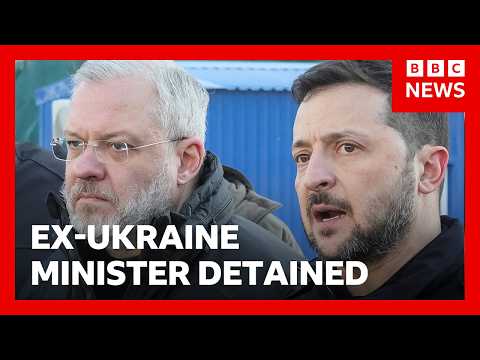 Ukraine’s ex-energy minister detained while trying to leave country | BBC News