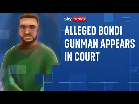 Bondi Beach terror attack suspect appears in court