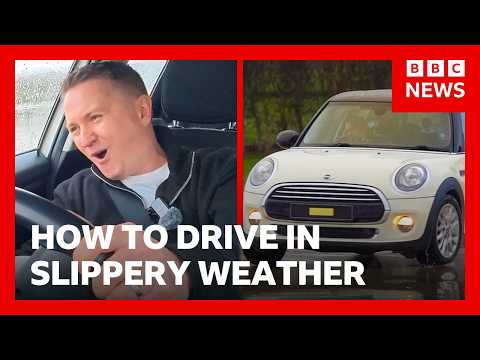 How to drive in snow and icy weather | BBC News