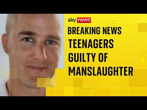 Teenagers found guilty of manslaughter after man chased and killed