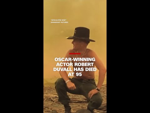 Oscar-winning actor Robert Duvall has died at 95