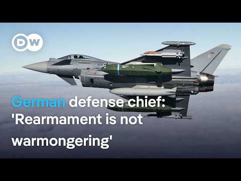 German and UK defense chiefs warn of Russia threat, press for faster rearmament | DW News