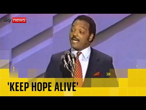 Jesse Jackson’s iconic 1988 speech