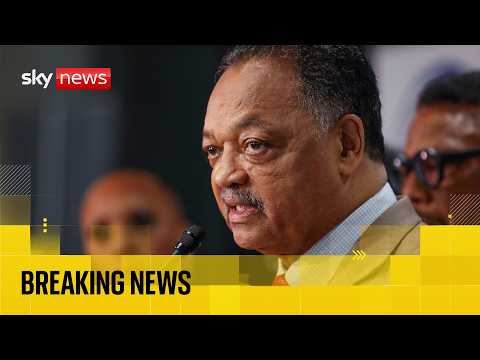 BREAKING: Civil rights activist Jesse Jackson dies aged 84 | Sky News coverage