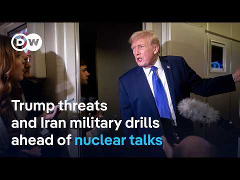 Iran holds military drills ahead of indirect nuclear talks with the US in Geneva | DW News