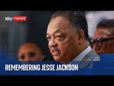 LIVE: Outside the house of Jesse Jackson following his passing