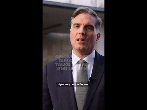 Geneva hosts diplomatic talks on Iran and Ukraine