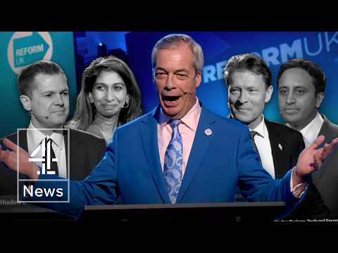 Farage names Tory defectors in Reform ‘shadow cabinet’