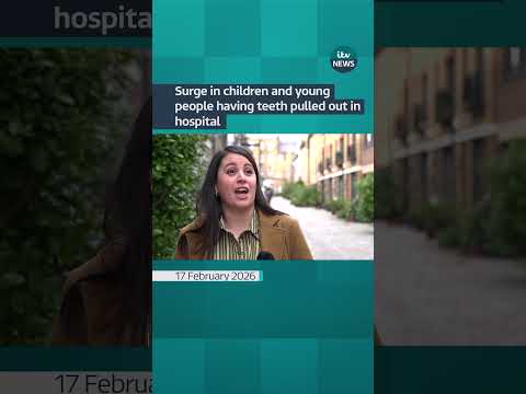 Latest figures show an average of 153 children’s teeth were removed every day last year | ITV News