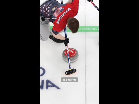 One small island is at the center of Olympics curling