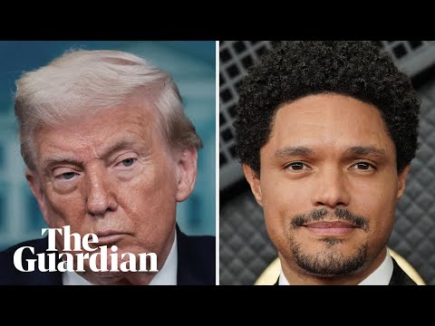 Trump threatens to sue Trevor Noah over his Epstein island joke at the Grammys – live