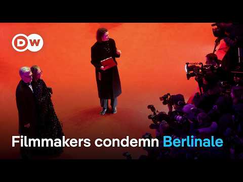 Filmmakers condemn Berlinale film festival for ‘silence’ over Gaza | DW News