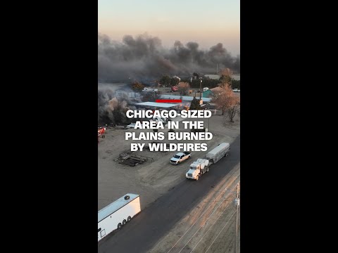 Plains megafire burns a Chicago-sized area