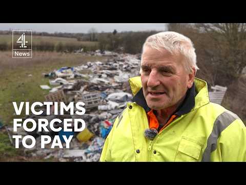 Why victims of waste crime are being ordered to pay for cleanup
