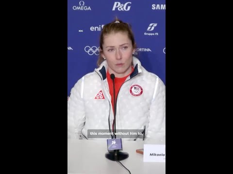 Mikaela Shiffrin honors her dad after winning Olympic gold