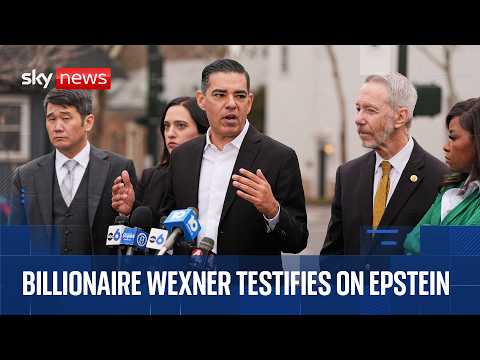 US Democrats speak after billionaire Les Wexner testifies on Epstein relationship