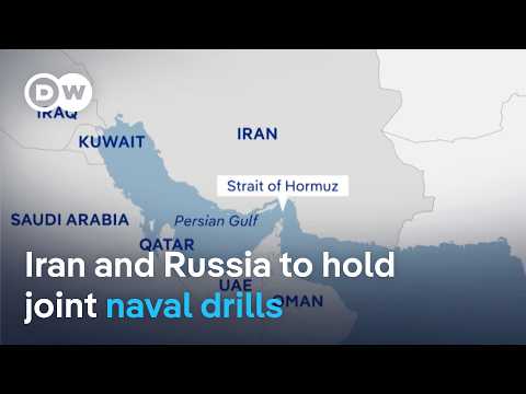 Temporary closure of the Strait of Hormuz for military drills announced by Iranian regime | DW News