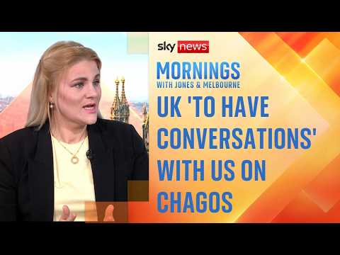 UK ‘to have conversations’ with White House on Chagos, says minister