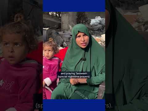 Palestinians in Gaza mark Ramadan amid destruction | DW News