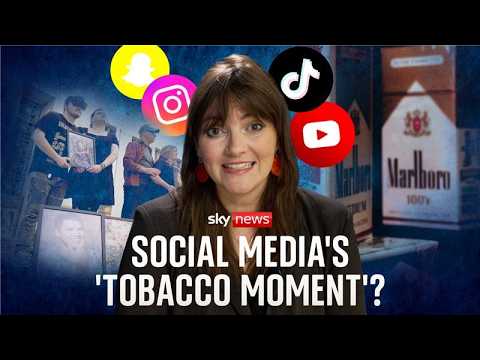 Social media’s ‘big tobacco moment’ – here’s what you need to know