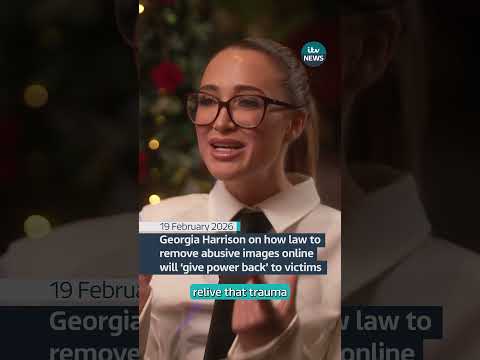 Campaigner Georgia Harrison on how law to fine tech firms can help victims of revenge porn #itvnews