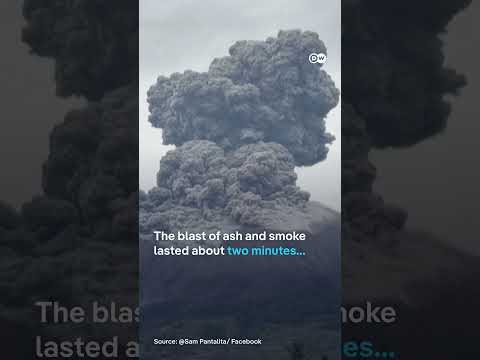 Kanlaon volcano erupts in the Philippines | DW News