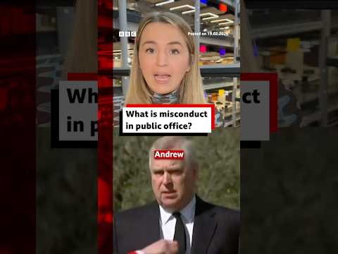 What does misconduct in public office mean? #AndrewMountbattenWindsor #BBCNews