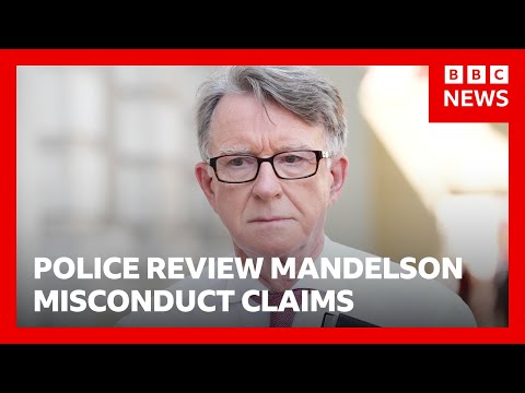 Police review Mandelson misconduct claims after Epstein emails | BBC News