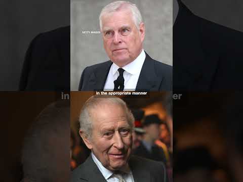 King Charles’ statement on his brother’s arrest