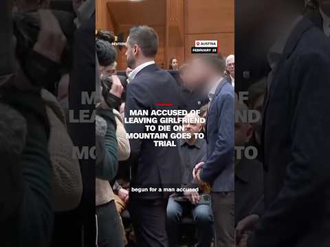 Webcam shows climber accused of leaving girlfriend to die descending mountain