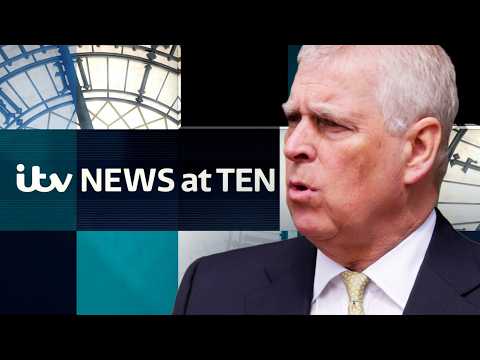 Andrew Mountbatten-Windsor seen after release under investigation: Watch Thursday’s ITV News at Ten