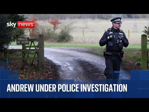 Outside Sandringham after Andrew Mountbatten-Windsor arrested and released under investigation