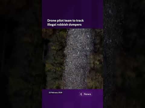 Drone pilot team to track illegal rubbish dumpers