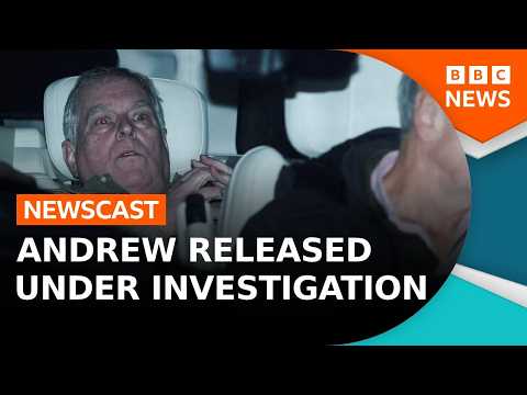 Andrew Mountbatten-Windsor released under investigation | BBC Newscast