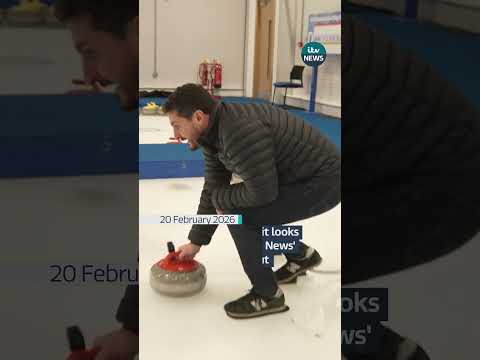 Is curling as hard as it looks in the Olympics? ITV News’ Peter Smith finds out #itvnews #news
