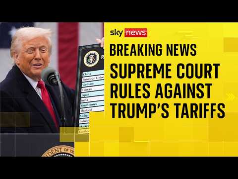 Trump’s tariffs struck down by Supreme Court